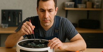 تعمیرات تخصصی جاروبرقی رباتیک